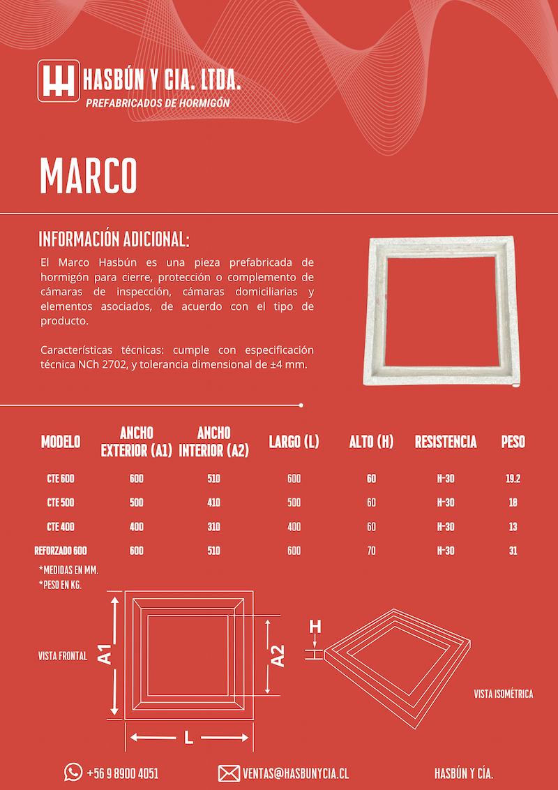FICHA TECNICA MARCO 2 hasbún