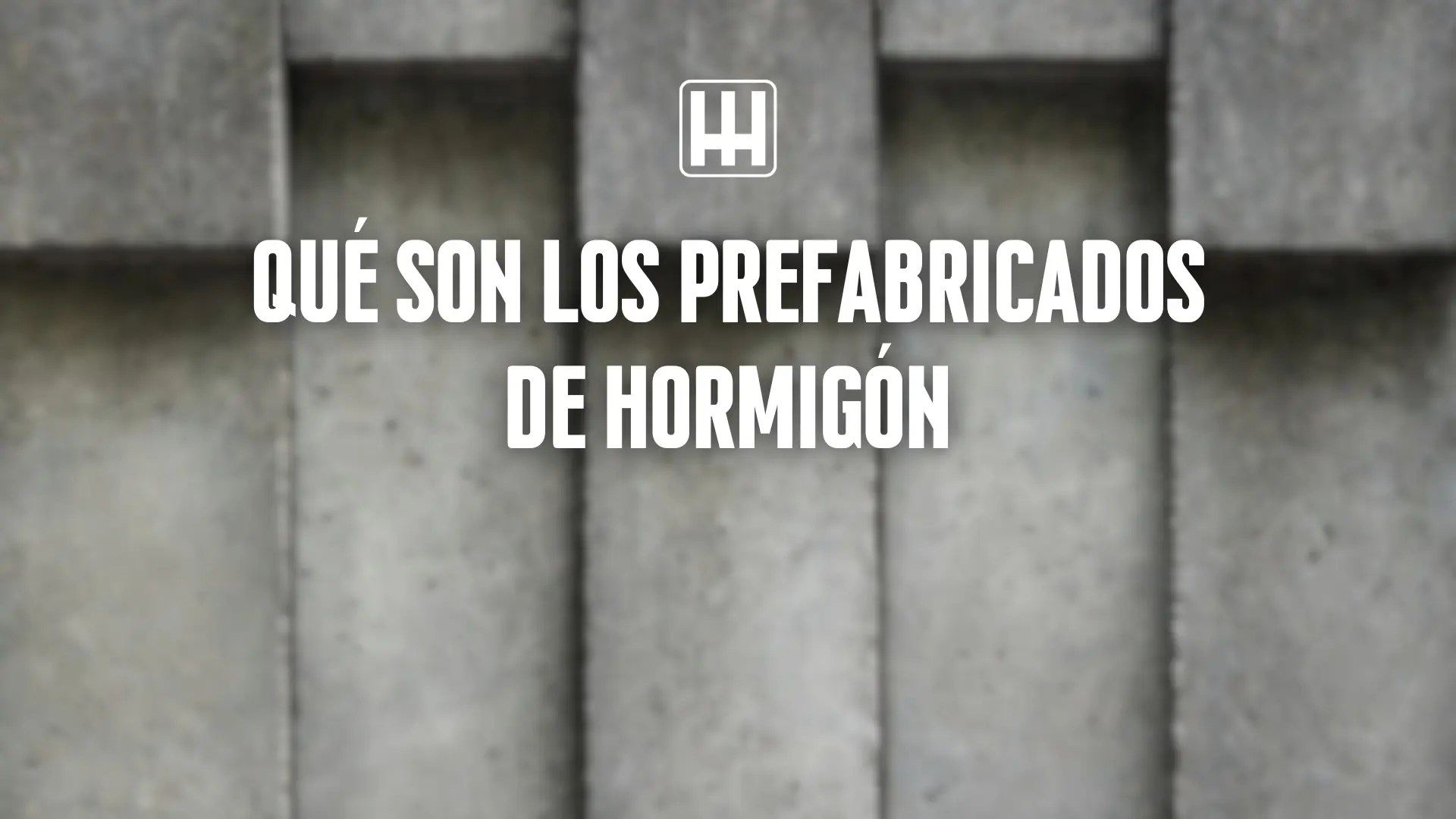 prefabricados de hormigón