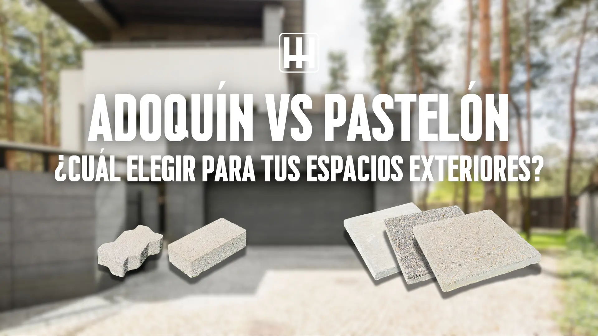 pastelon y adoquines