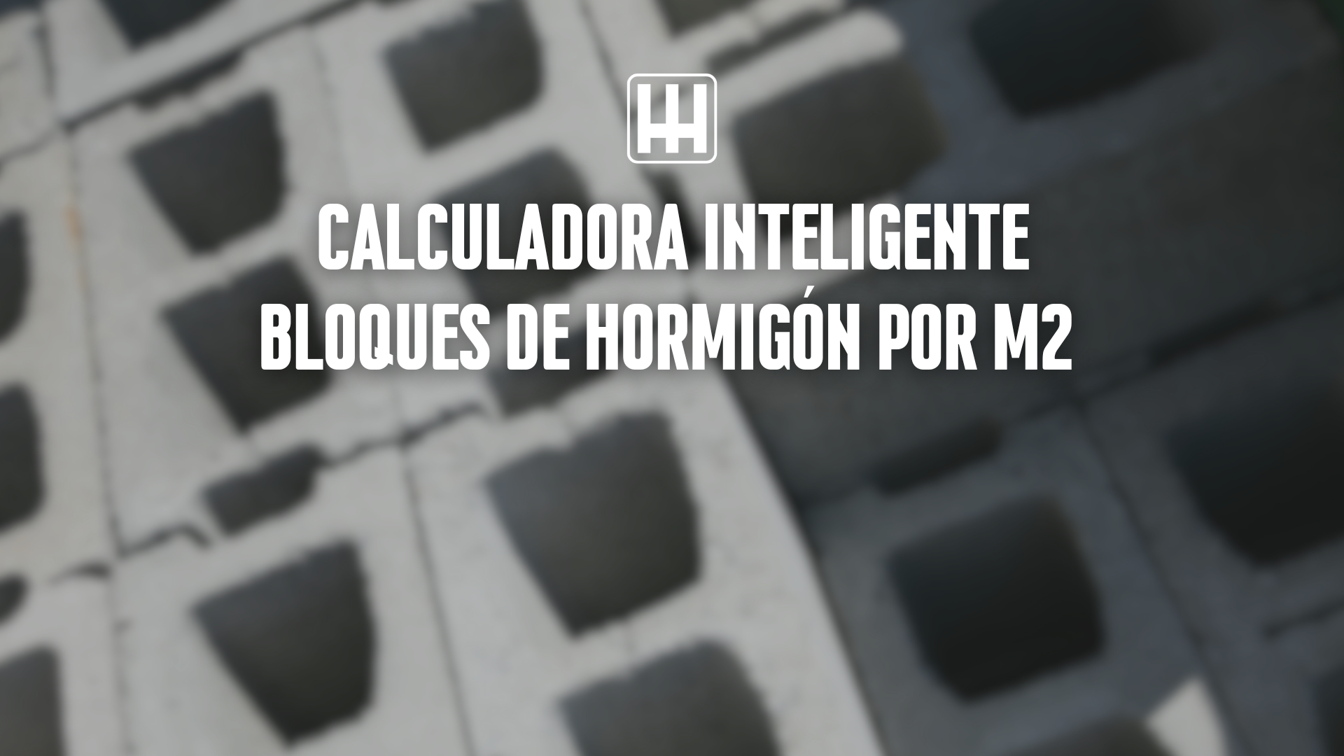 calculadora inteligente bloques de hormigon